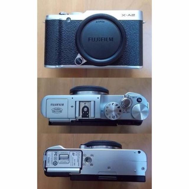 富士フイルム(フジフイルム)の新品級！FUJIFILM★X-A2ミラーレス一眼カメラ ボディ富士フイルム スマホ/家電/カメラのカメラ(ミラーレス一眼)の商品写真