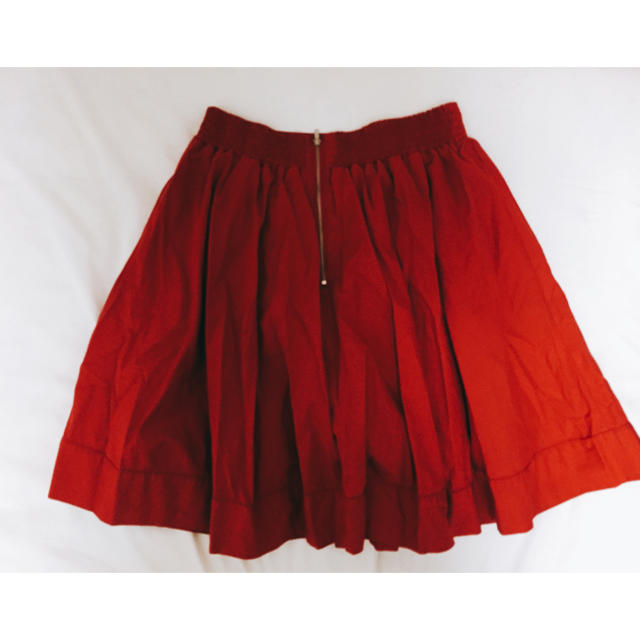RETRO GIRL(レトロガール)の赤 スカート レディースのスカート(ひざ丈スカート)の商品写真