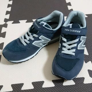 ニューバランス(New Balance)の一回使用のみ！ニューバランス 996 23cm ネイビー 美品♪(スニーカー)