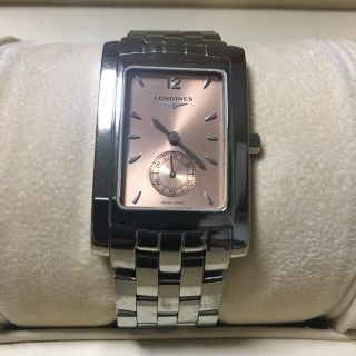 ロンジン(LONGINES)のLONGINES ロンジン ドルチェビータ L5.655.4 ピンク文字盤(腕時計(アナログ))