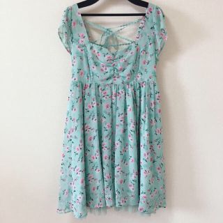 マーキュリーデュオ(MERCURYDUO)の【しゃち丸様専用♡】マーキュリー花柄ワンピ&レストローズセットアップ(ミニワンピース)