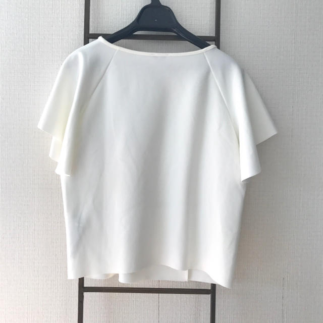 ZARA(ザラ)のZARA フリル袖ブラウス レディースのトップス(シャツ/ブラウス(半袖/袖なし))の商品写真