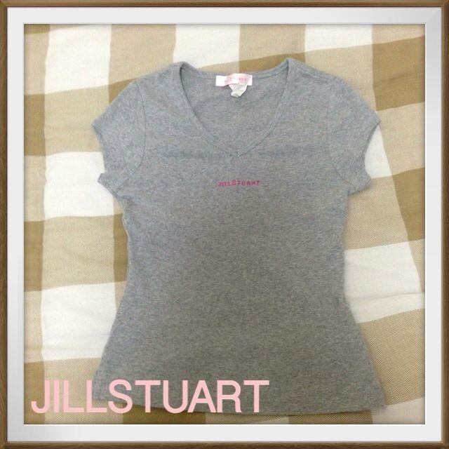 JILLSTUART(ジルスチュアート)の美品☆ JillStuartロゴTシャツ レディースのトップス(Tシャツ(半袖/袖なし))の商品写真