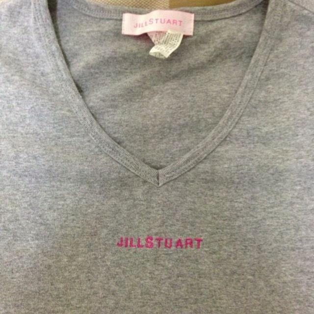 JILLSTUART(ジルスチュアート)の美品☆ JillStuartロゴTシャツ レディースのトップス(Tシャツ(半袖/袖なし))の商品写真