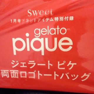 ジェラートピケ(gelato pique)のgelato pique♡両面ロゴトート(トートバッグ)