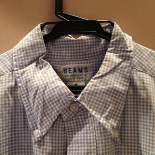 ビームス(BEAMS)のビームスギンガムチェックシャツ(シャツ/ブラウス(半袖/袖なし))