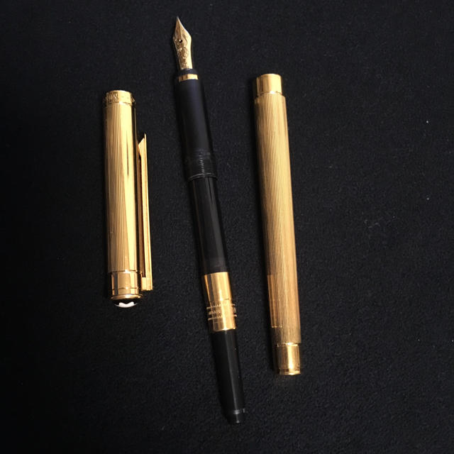 MONTBLANC(モンブラン)のモンブラン万年筆ノブレス 18K 750 金色 インテリア/住まい/日用品の文房具(その他)の商品写真