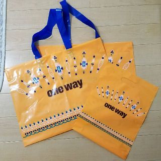 ワンウェイ(one*way)のちーちゃん様専用！夏限定！ワンウェイ　ビニールショッパー(ショップ袋)