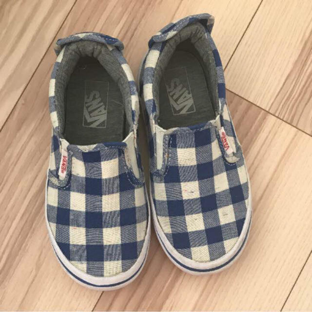 VANS(ヴァンズ)のバンズ VANS キッズ スリッポン 19cm キッズ/ベビー/マタニティのキッズ靴/シューズ(15cm~)(スリッポン)の商品写真