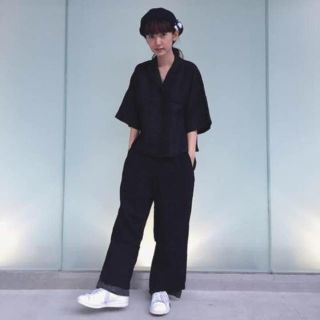 ヨウジヤマモト(Yohji Yamamoto)のY's  コットンワイドパンツ(カジュアルパンツ)