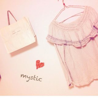 ミスティック(mystic)の○大人気完売★フリルチュニック○(チュニック)