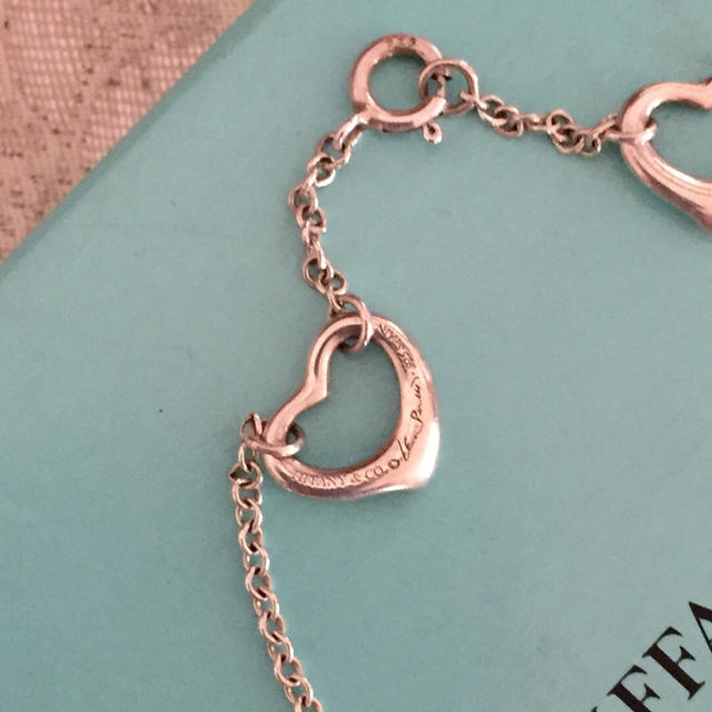 Tiffany & Co.(ティファニー)のティファニー☆オープンハート ブレスレット☆シルバー925 レディースのアクセサリー(ブレスレット/バングル)の商品写真