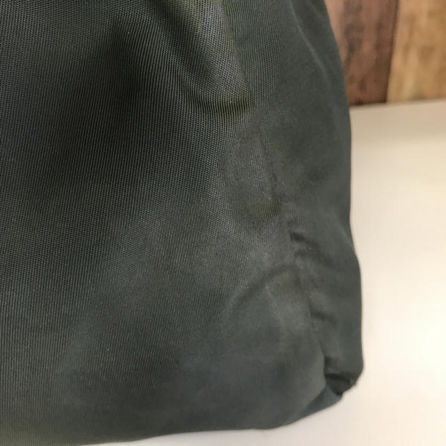 PRADA - 本物 プラダ 台形 トートバック カーキ色の通販 by あや's