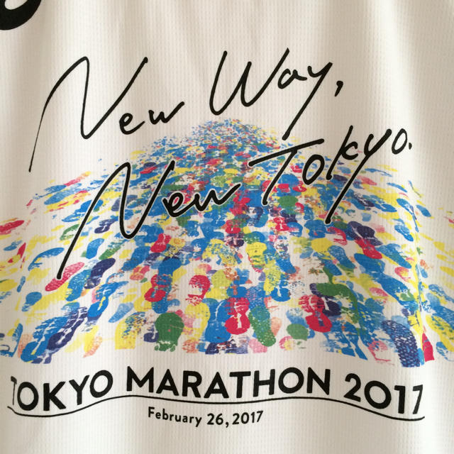 asics(アシックス)の東京マラソン 参加Tシャツ スポーツ/アウトドアのスポーツ/アウトドア その他(陸上競技)の商品写真