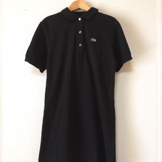 ラコステ(LACOSTE)のLACOSTE  ポロシャツワンピース(ひざ丈ワンピース)