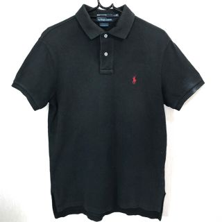 ポロラルフローレン(POLO RALPH LAUREN)のポロ ラルフローレン カスタムフィット ポロシャツ M 黒 (ポロシャツ)