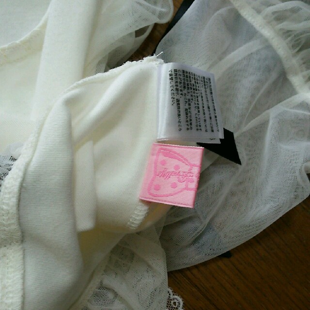 Angelic Pretty(アンジェリックプリティー)の♡タグなし未使用♡アンジェリックプリティ♡オーガンジートップス♡ レディースのトップス(Tシャツ(半袖/袖なし))の商品写真