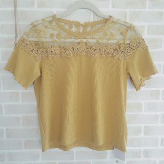 ワンアフターアナザーナイスクラップ(one after another NICE CLAUP)のナイスクラップ トップス 刺繍(カットソー(半袖/袖なし))