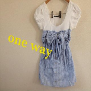 ワンウェイ(one*way)のone way タイムセール22時まで(カットソー(半袖/袖なし))