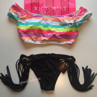 ヴィクトリアズシークレット(Victoria's Secret)のラスト1☆お洒落なオフショル水着セット・Victoria's secret(水着)