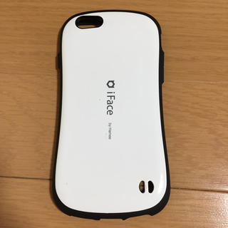 iPhone6/6S ケースiFace 白(iPhoneケース)