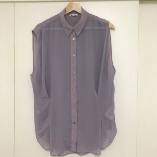 アクネ(ACNE)のnono様専用）Acne ノースリーブシャツ(シャツ/ブラウス(半袖/袖なし))