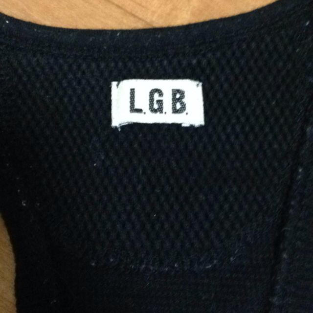 LGB(ルグランブルー)のL.G.B. アンゴラ混タンクトップ レディースのトップス(タンクトップ)の商品写真