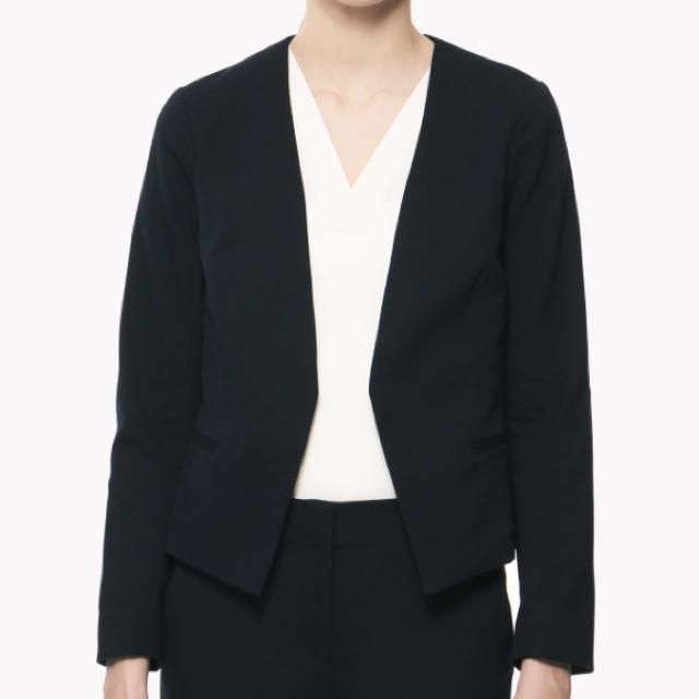 Theory ノーカラージャケット 新品 Theory ノーカラージャケット 新品
