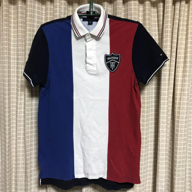 TOMMY HILFIGER(トミーヒルフィガー)の値下げ TOMMY HILFIGER ポロシャツ トリコロール メンズのトップス(ポロシャツ)の商品写真