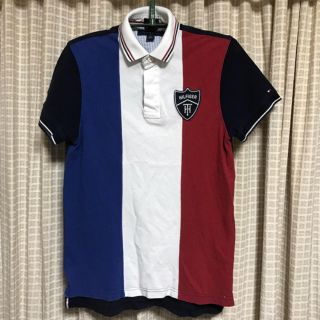 トミーヒルフィガー(TOMMY HILFIGER)の値下げ TOMMY HILFIGER ポロシャツ トリコロール(ポロシャツ)