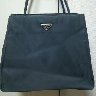 プラダ(PRADA)の☆美品 PRADA プラダ ナイロントート グレー(トートバッグ)