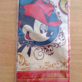 ディズニー(Disney)のバンダナ  ミッキーマウス ディズニーランド ダイヤモンドホースシュー 未使用(その他)