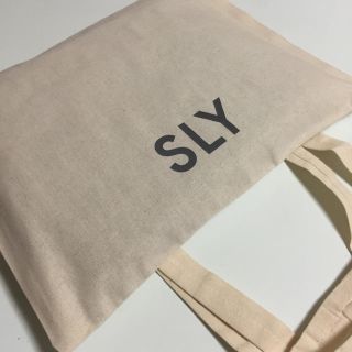 スライ(SLY)の限定品 SLY タオル エコバッグ ポーチ(エコバッグ)