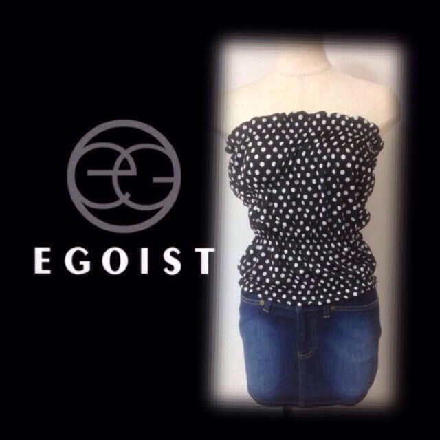 EGOIST(エゴイスト)のデニム ミニスカ レディースのスカート(ミニスカート)の商品写真