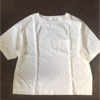 ドゥーズィエムクラス☆定番クルーネックTシャツ白美品