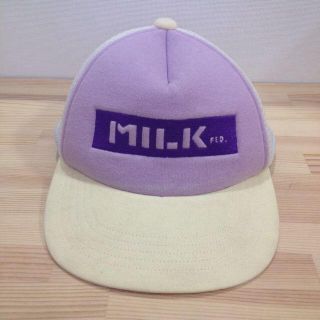 ミルクフェド(MILKFED.)のmilkfed キャップ(キャップ)