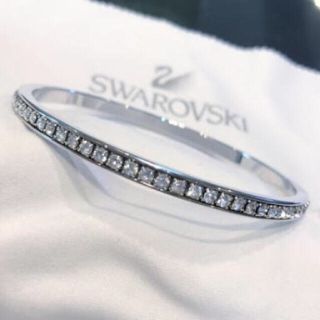 スワロフスキー(SWAROVSKI)のスワロフスキー バングル ブレスレット ブルー(ブレスレット/バングル)