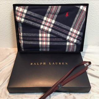 ラルフローレン(Ralph Lauren)のラルフローレン ひざ掛け ブランケット 新品(おくるみ/ブランケット)