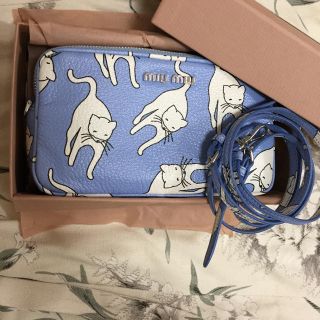 miumiu cat ショルダーバッグ