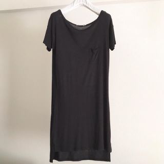 ユナイテッドアローズ(UNITED ARROWS)のT by Alexander Wang アレキサンダーワン ワンピース ブラック(ひざ丈ワンピース)