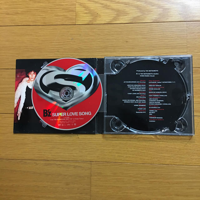 B'z SUPER LOVE SONG 初回限定盤DVD付きの通販 by りゅう's shop|ラクマ