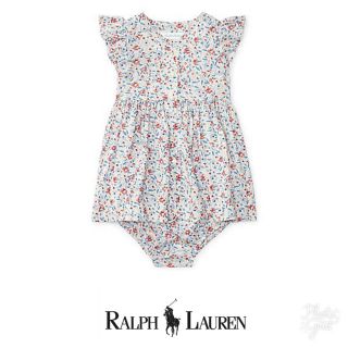 ラルフローレン(Ralph Lauren)の新品☆ラルフローレン ベビー フローラル ワンピース 24M(ワンピース)