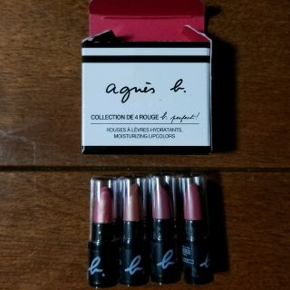 アニエスベー(agnes b.)の【めいじ様専用】アニエスベー　口紅　4本セット(口紅)