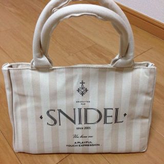 スナイデル(SNIDEL)のsnidel ストライプトート♪(トートバッグ)