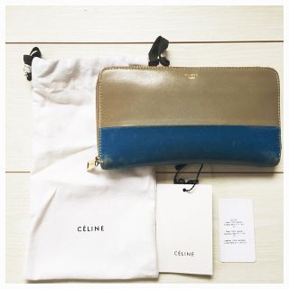 セリーヌ(celine)のセリーヌ☺︎バイカラー♡長財布☺︎☺︎難ありご理解頂ける方に。(財布)