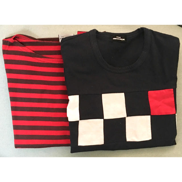 COMME des GARCONS(コムデギャルソン)のトリコ コムデギャルソンとマリメッコのシャツ2枚 レディースのトップス(カットソー(半袖/袖なし))の商品写真