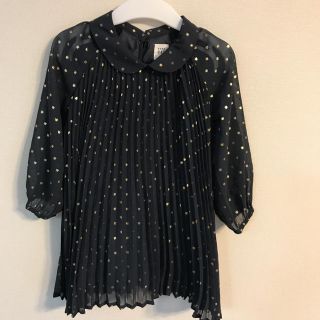 ベビーギャップ(babyGAP)の《美品》baby Gapインナー付きプリーツワンピース 90(ワンピース)