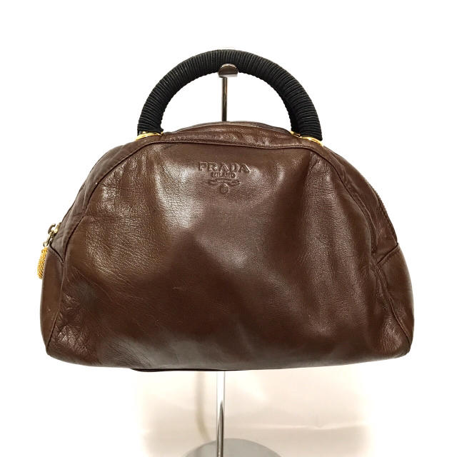 PRADA - ❤️プラダ レザー ハンドバッグ 正規品 鑑定済❤️