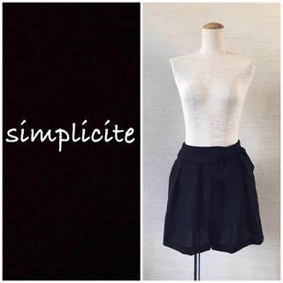 シンプリシテェ(Simplicite)の❤️送料込❤️simplicite キュロット ショートパンツ(キュロット)