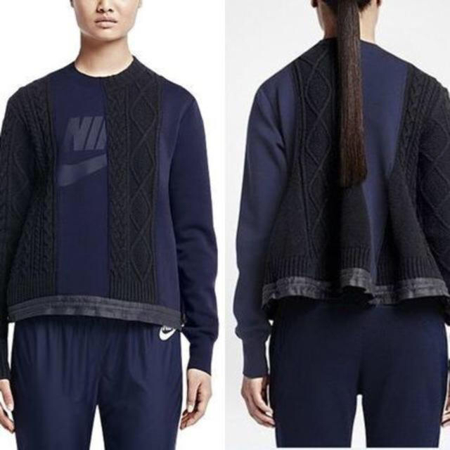 NIKELAB x sacai 別注 ケーブルバックテックフリース